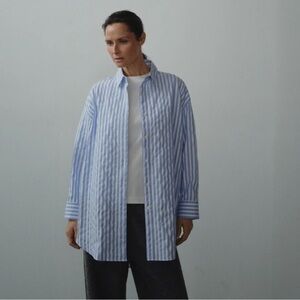Cordera Masculine Stripes Shirt in Blue